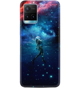 Vivo Y21a Plus Kılıf Resimli Desenli Silikon Platinium Series Deep Woman 1844