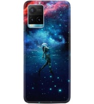 Vivo Y21a Plus Kılıf Resimli Desenli Silikon Platinium Series Deep Woman 1844