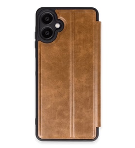 Galaxy A06 Kılıf Flip Cover - Taba