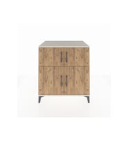 Kronos Şifonyer 3 Raflı 4 Kapaklı 88x59x96 Aytaşı-Çam