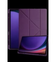 Pilelistore   Samsung Galaxy Tab A11 Plus Kalemlikli Mars Tablet Kılıfı - Mürdüm
