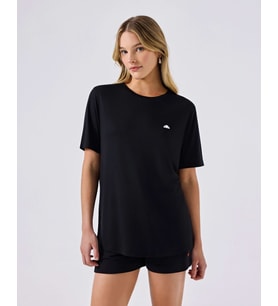 Ellesse 6SF5037-BK Kadın Modal Tişört - Siyah