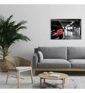 Mercedes-Benz Metal Tablo Poster Ev Duvar Dekorasyon