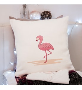 Flamingo Tasarımlı Yastık