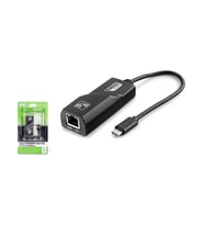 Hadron HDX5273 Ethernet To Type-C 3.0 10/100/1000 Mbps (Siyah)
