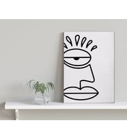 BK Home Picasso Style Tasarımlı Kanvas Tablo-2