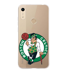 Huawei Honor 8a  Uyumlu Kapak Boston Celtics Tasarımlı Şeffaf Silikon Kılıf
