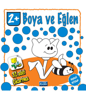 Boya ve Eğlen Mavi Kitap