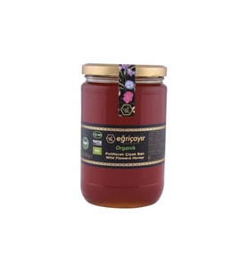 Eğriçayır Organik Polifloralı(Çok Çiçekli) Bal 850 gr