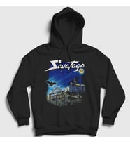 Presmono Unisex Siyah Poets And Madmen Savatage Kapüşonlu Sweatshirt 550757tt