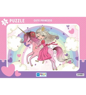 Blue Focus Cute Princess (Sevimli Prenses) - Puzzle 30 Parça