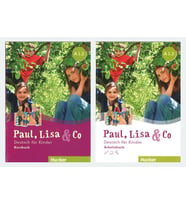 PAUL, LISA & CO  A1.2 Deutsch für Kinder Kurscbuh + Arbeitsbuch mit Audios