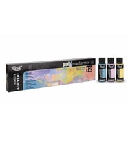 Rich Mastermix Akrilik Boya Seti Pastel 12 Renk x 60 cc. 