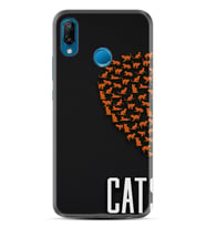 Huawei P20 Lite Mate 10 20 Lite Pro P40 Lite KılıfDesemli Silikon Cats 1792