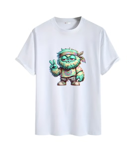Animasyon Görselli  Unisex (Tshirt) Tişört