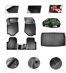 Opel Mokka Üst 2021 Model 4D Bagaj Paspas Set