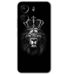 Xiaomi Redmi 13C Kılıf HD Desen Baskılı Kılıf - King Lion
