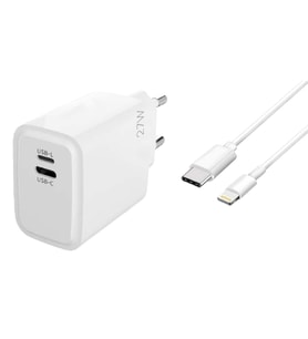 Sprange PLT27  Usb Lightning Pd 27W Şarj Adaptörü Lightning Kablo (Beyaz)