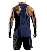 Erkek Dry Fit Y-back Gym Fitness Sporcu Atleti Genıus-fıt (Lacivert)
