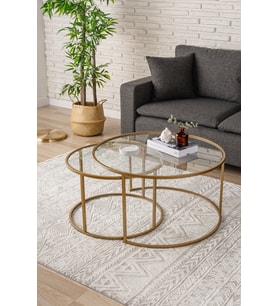 Belarus Orta Sehpa Gold 80cm