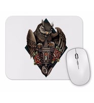Coruja Colorida Baykuş Mouse Pad