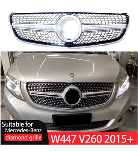 Mercedes W447 Vito Diamond Ön Panjur Izgara 2015-2020 Arası