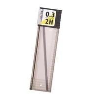 0.3 Kalem Ucu 2H 60 mm 1 Paket 0,3 Min Kalem Uç Teknik Kalem Yedeği Mono Tombow 2H 60 mm 1 Paket (Siyah)