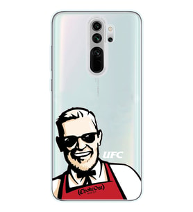 Xiaomi Redmi Note 8 PRO Uyumlu Conor Mcgregor UFC Tasarımlı Şeffaf Telefon Kılıfı