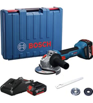 Bosch GWS 18V-8 Çift Akülü 4 Ah Taşlama Makinesi 06019N9020