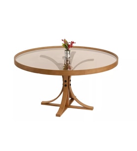 MİLTON ORTA SEHPA CAMLI ÇAP 90CM