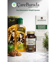 ÇareBurada Bitkisel Saç Bakım Üçlüsü