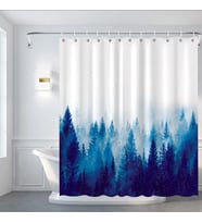 180x180 Banyo Perdesi