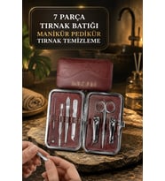 Tırnak Batığı Temizliği Ve Günlük Bakım İçin 7 Parça Profesyonel Set