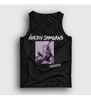 Presmono Unisex Beyaz Inside My Brain The Angry Samoans Atlet 532453tt (Siyah)
