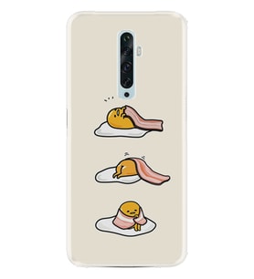 Oppo Reno 2Z 4 Lite 4 Pro 5 6 7 A31 Kılıf Desemli Silikon Sweety Egg 1322