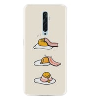 Oppo Reno 2Z 4 Lite 4 Pro 5 6 7 A31 Kılıf Desemli Silikon Sweety Egg 1322