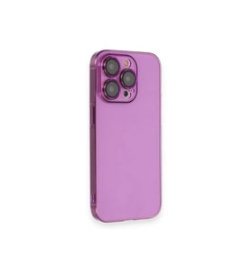 iPhone 13 Pro Max Kılıf Armada Lensli Kapak - Mor