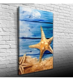 Deniz Yıldızı Yağlıboya Kanvas Tablo 50 x 70