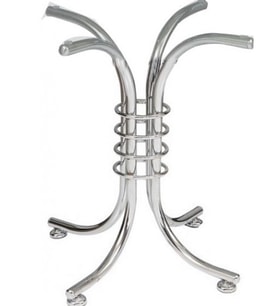 Masa Ayak 12479 Japon Metal MODEL Transmisyon Nikelaj  Yuvarlak Tabla El Yapım (Krom)