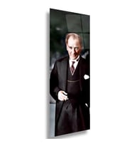 Atatürk Portresi Cam Tablo