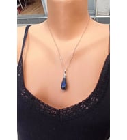 Damla Kesim Labradorit Kolye 657