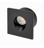 CATA CT-5179 3W LED Koridor Armatürü Siyah Kasa Modern İç Mekan Duvar Aydınlatma Lambası 3200K Günışığı