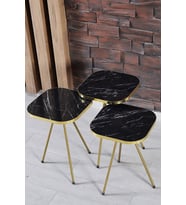 Zigon Sehpa Metal Ayak Kr. Altın Bendir