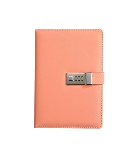 Kilitli Ajanda Günlük Not Defteri Notebook Pembe İthal Ürün (A.Pembe)
