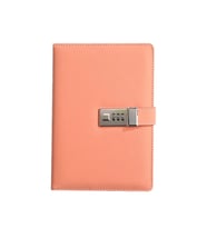 Kilitli Ajanda Günlük Not Defteri Notebook Pembe İthal Ürün (A.Pembe)
