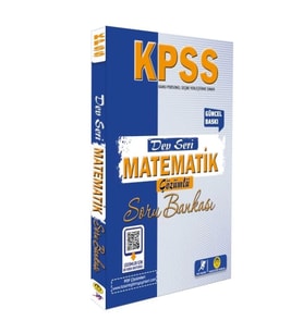 Tasarı Yayınları KPSS Dev Seri Matematik Soru Bankası