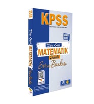 Tasarı Yayınları KPSS Dev Seri Matematik Soru Bankası