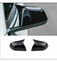 Tesla Y Uyumlu Batman Yarasa Ayna Kapağı (Parlak Siyah)