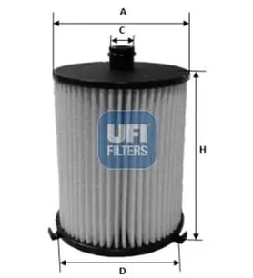 UFI 2607300 Yakit Filtresi 233900N100