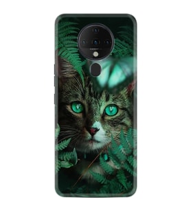 Tecno Spark 6 Kılıf Resimli Silikon Kılıf Blue Butterflys 1350